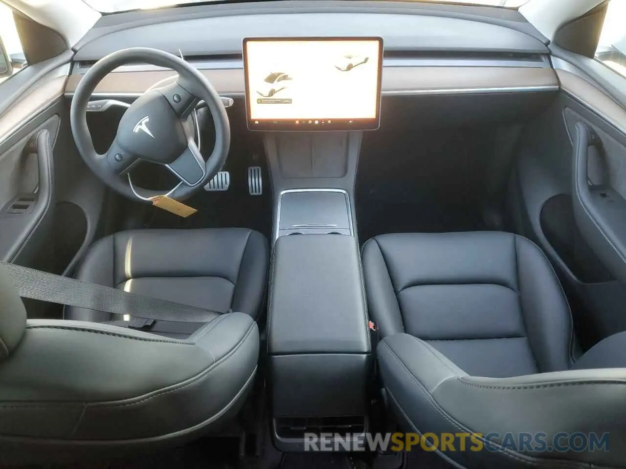 8 Фотография поврежденного автомобиля 7SAYGDEFXRF117959 TESLA MODEL Y 2024