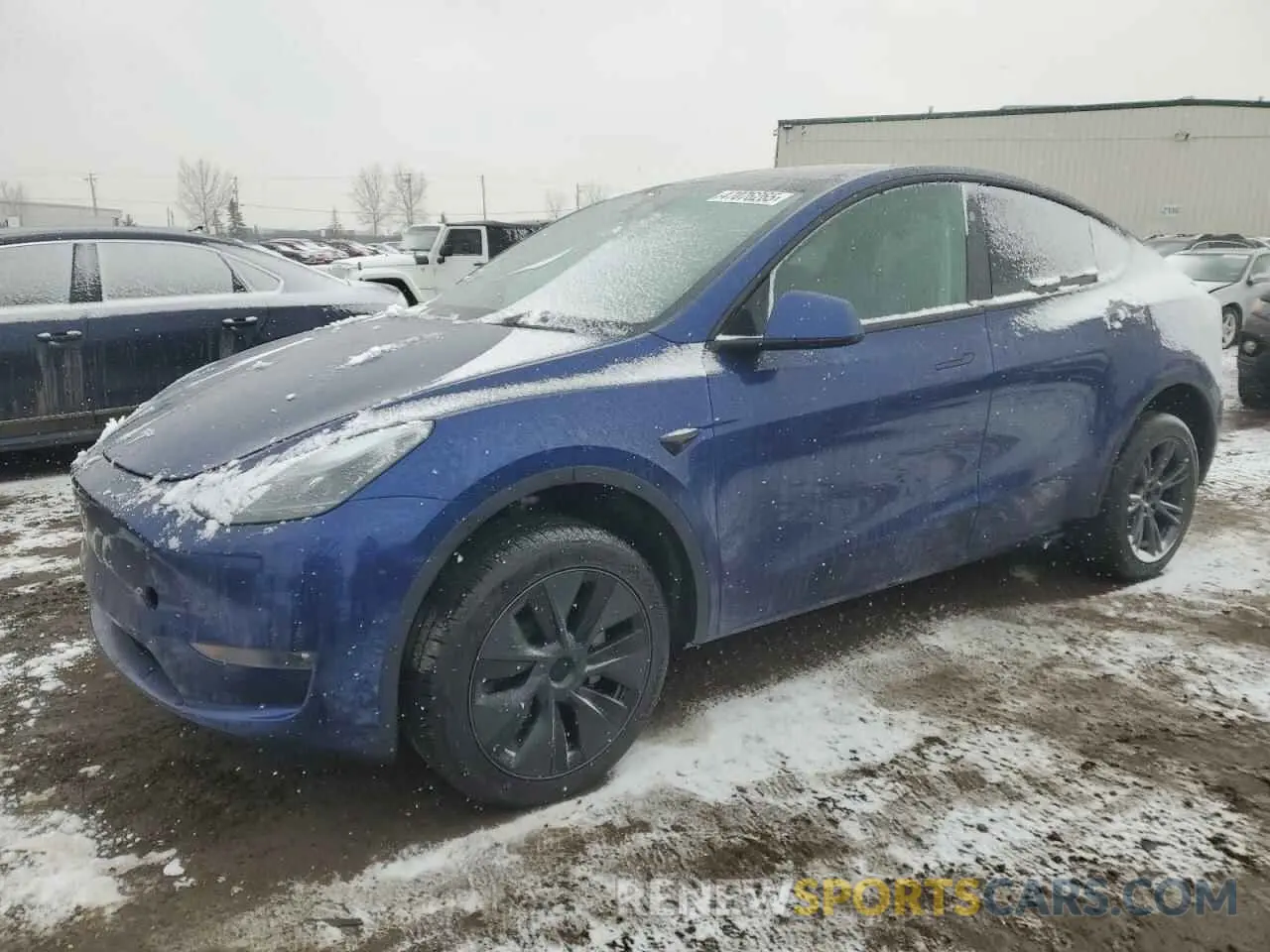 1 Фотография поврежденного автомобиля LRWYGDEE3RC661444 TESLA MODEL Y 2024