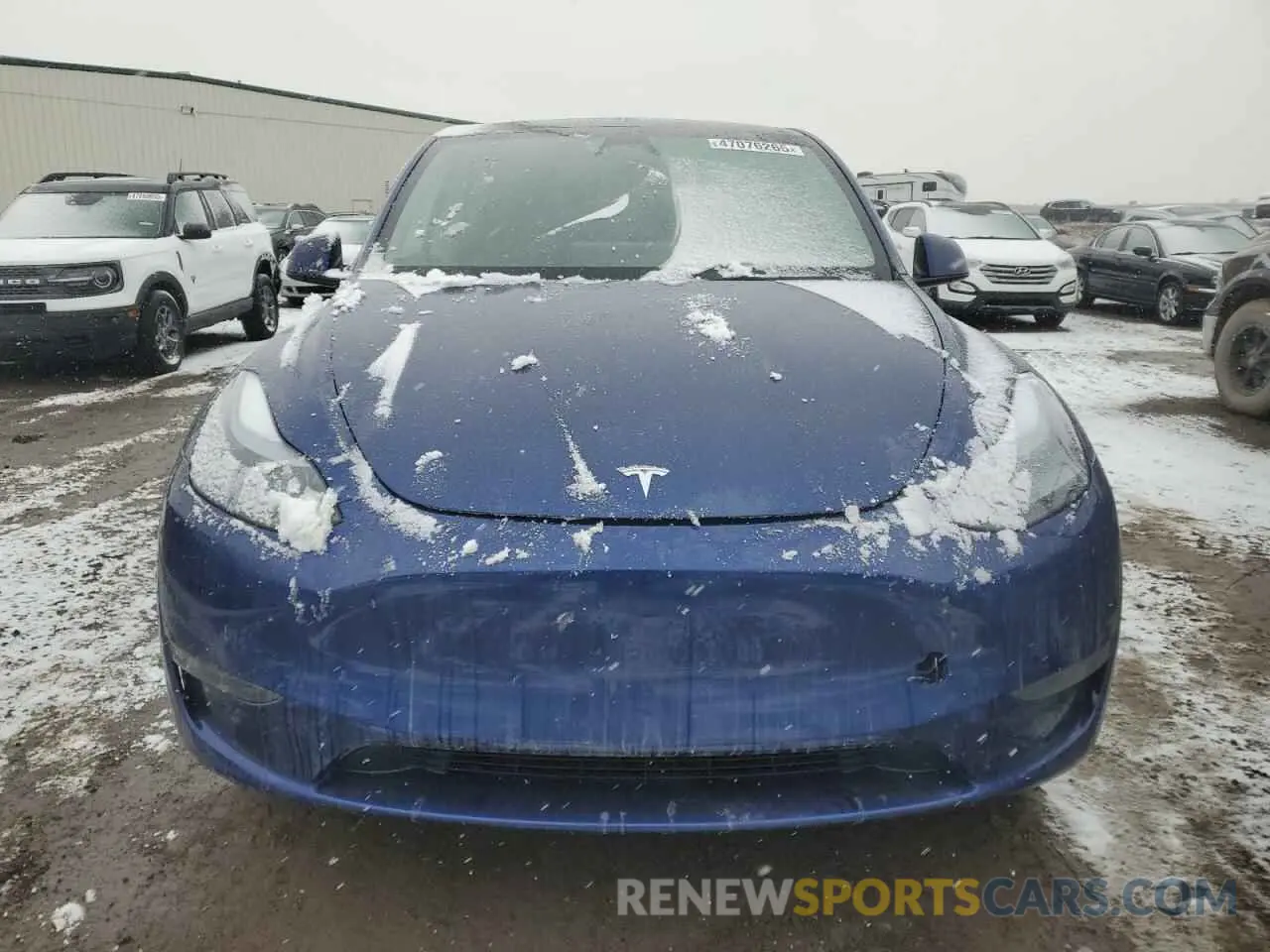 5 Фотография поврежденного автомобиля LRWYGDEE3RC661444 TESLA MODEL Y 2024