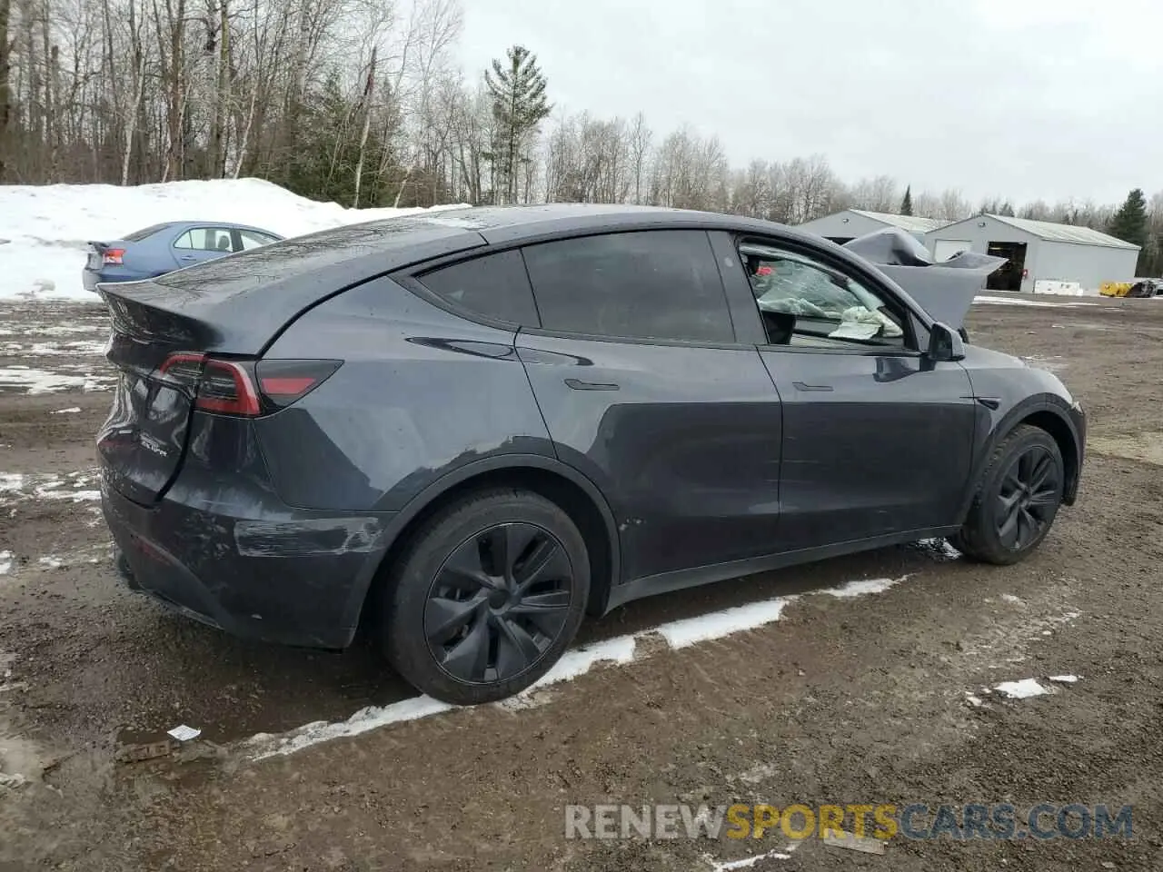 3 Фотография поврежденного автомобиля LRWYGDEE9RC639688 TESLA MODEL Y 2024