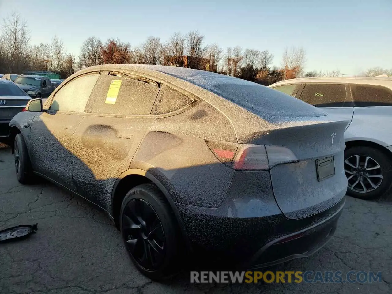 2 Photograph of a damaged car 7SAYGAEE1SF218433 TESLA MODEL Y 2025