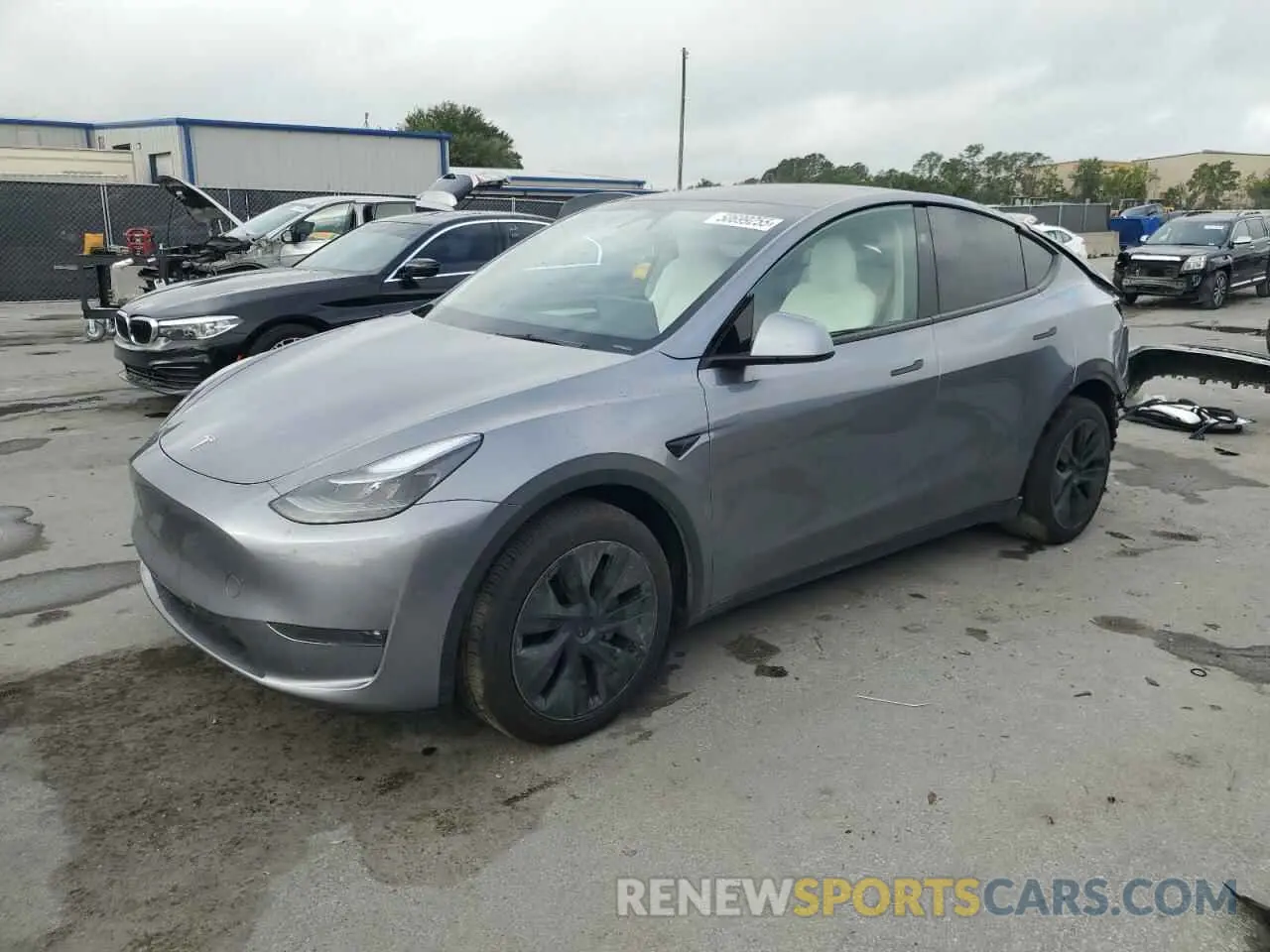 1 Фотография поврежденного автомобиля 7SAYGAEE1SF219078 TESLA MODEL Y 2025