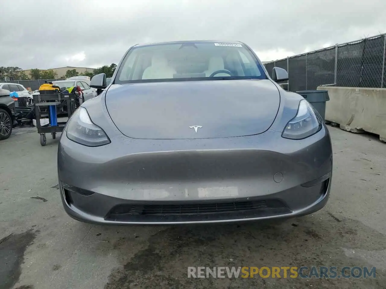 5 Фотография поврежденного автомобиля 7SAYGAEE1SF219078 TESLA MODEL Y 2025