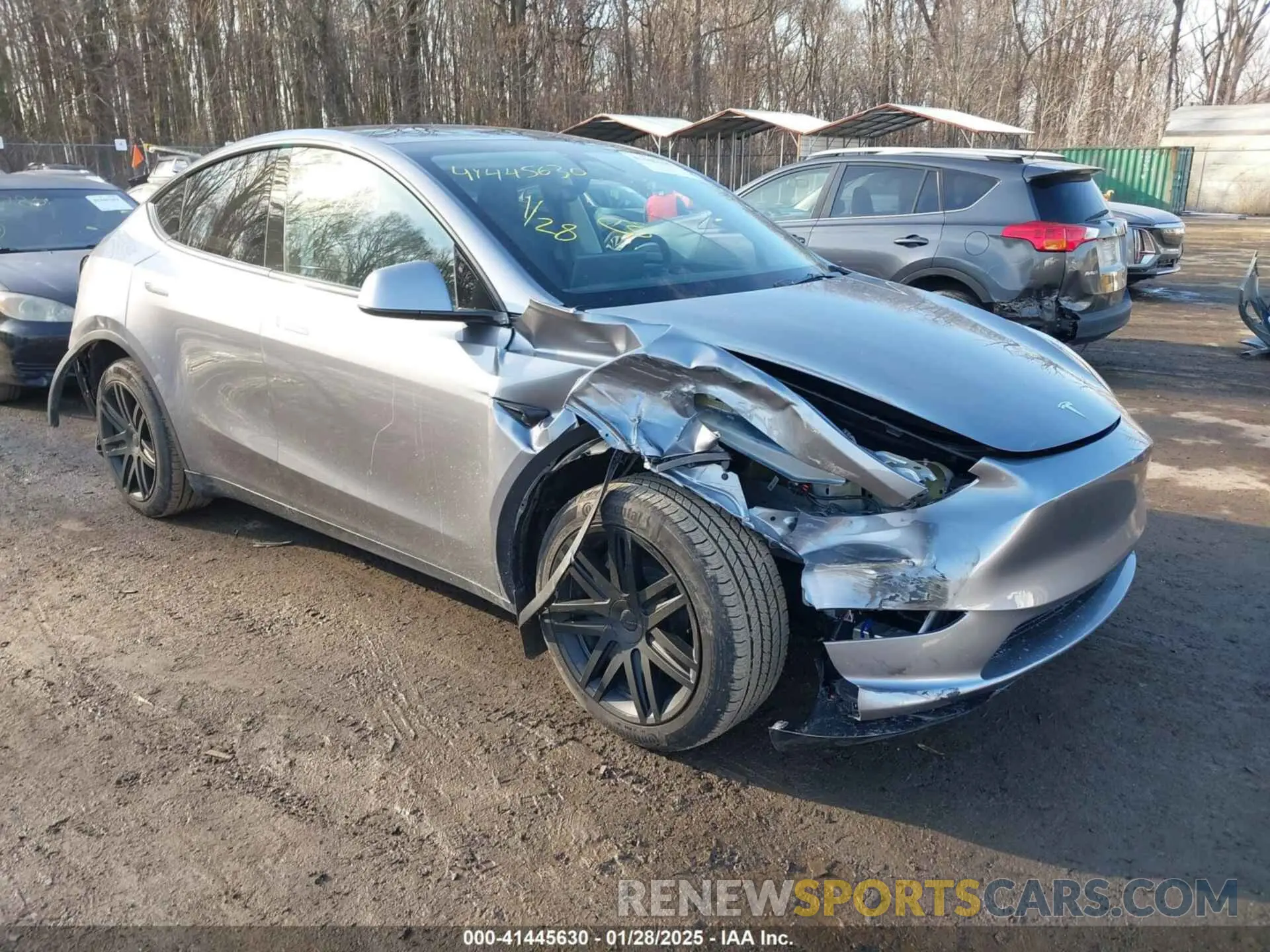 1 Photograph of a damaged car 7SAYGAEE2SF289611 TESLA MODEL Y 2025