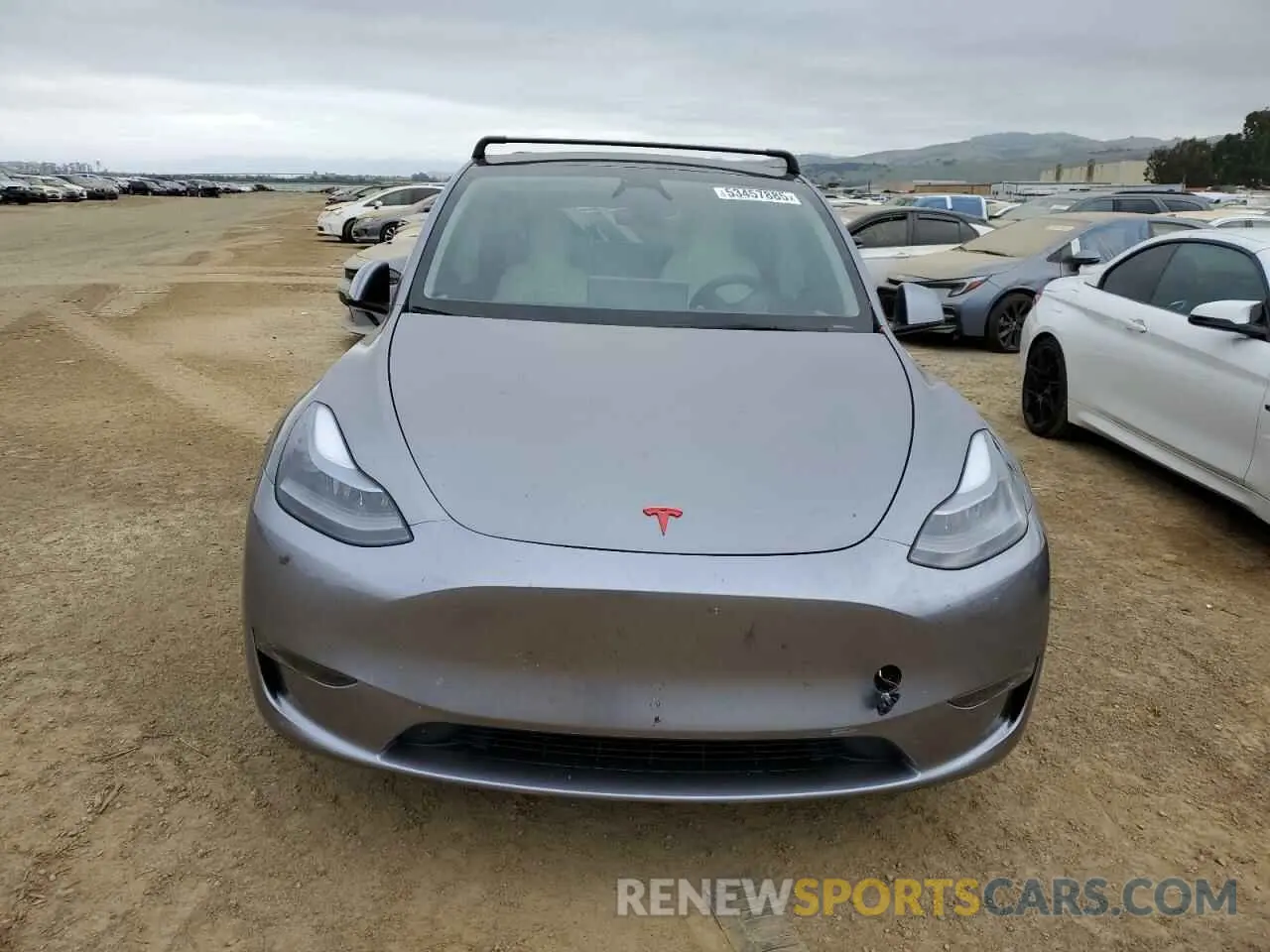 5 Photograph of a damaged car 7SAYGAEE2SF312868 TESLA MODEL Y 2025