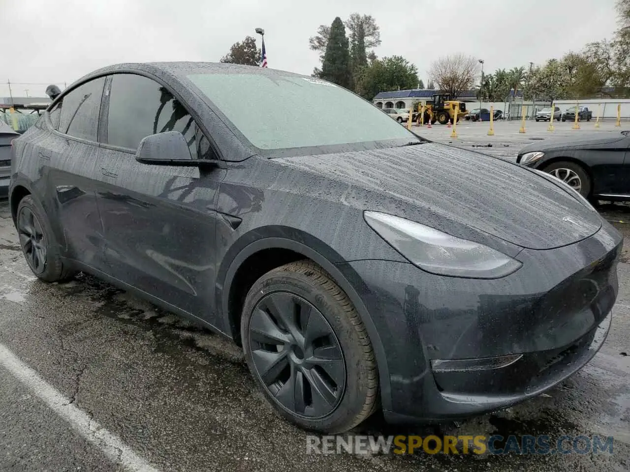 4 Фотография поврежденного автомобиля 7SAYGAEE3SF216635 TESLA MODEL Y 2025