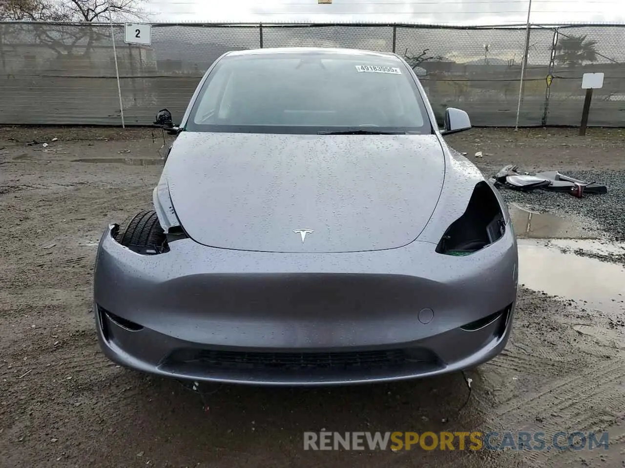 5 Фотография поврежденного автомобиля 7SAYGAEE3SF289603 TESLA MODEL Y 2025