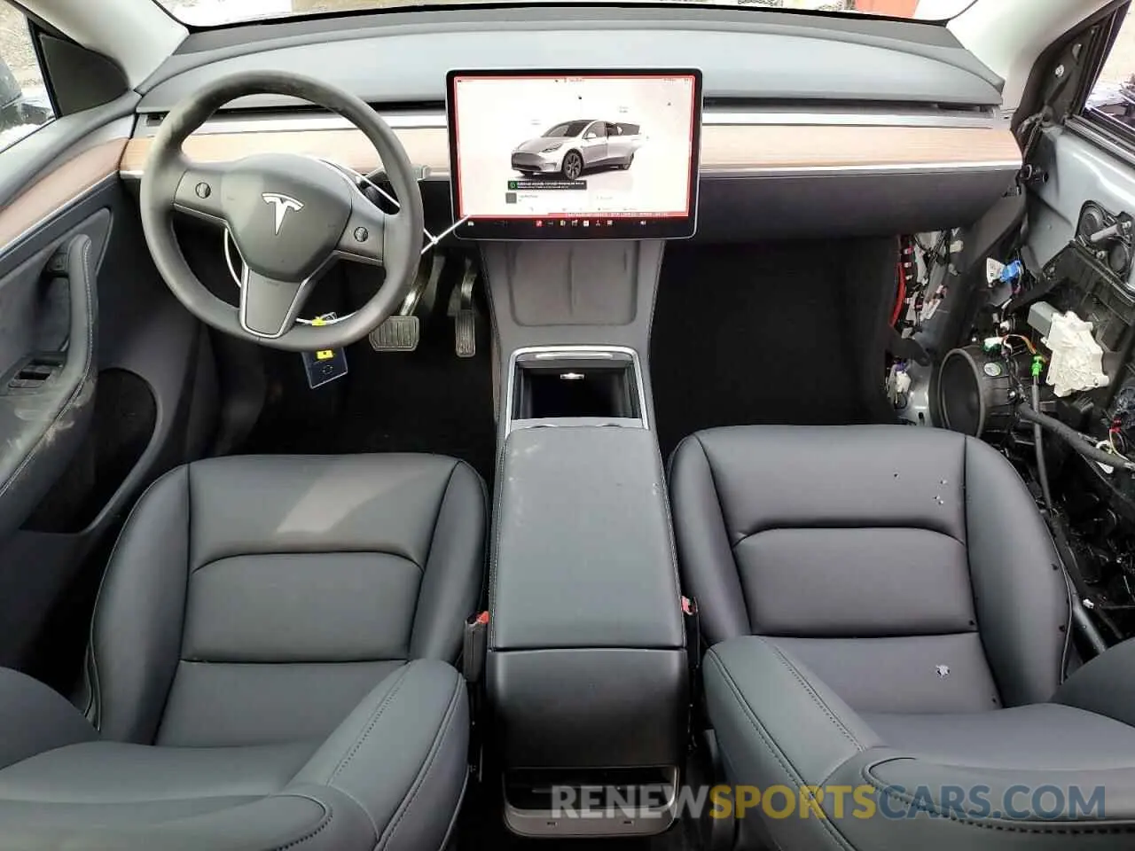 8 Фотография поврежденного автомобиля 7SAYGAEE3SF289603 TESLA MODEL Y 2025