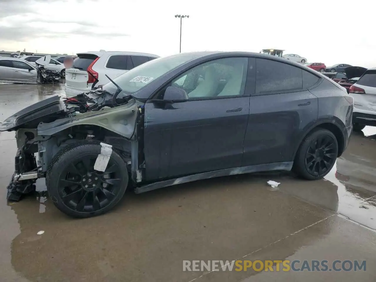 1 Фотография поврежденного автомобиля 7SAYGAEE4SF253824 TESLA MODEL Y 2025