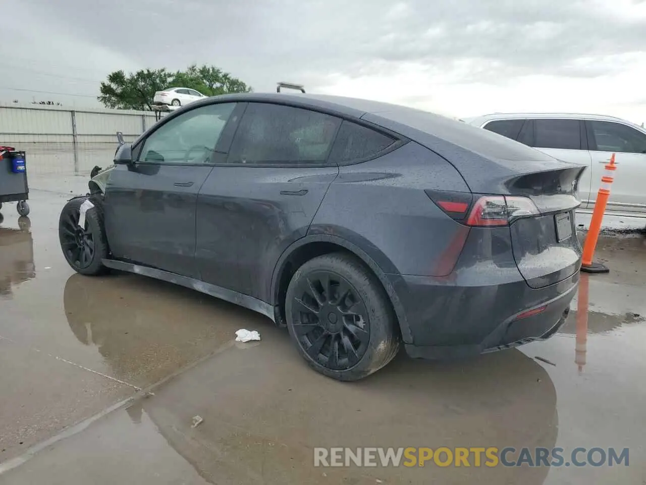 2 Фотография поврежденного автомобиля 7SAYGAEE4SF253824 TESLA MODEL Y 2025
