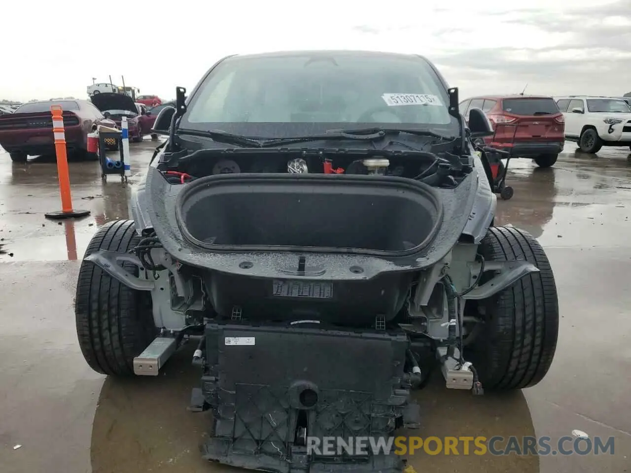 5 Фотография поврежденного автомобиля 7SAYGAEE4SF253824 TESLA MODEL Y 2025