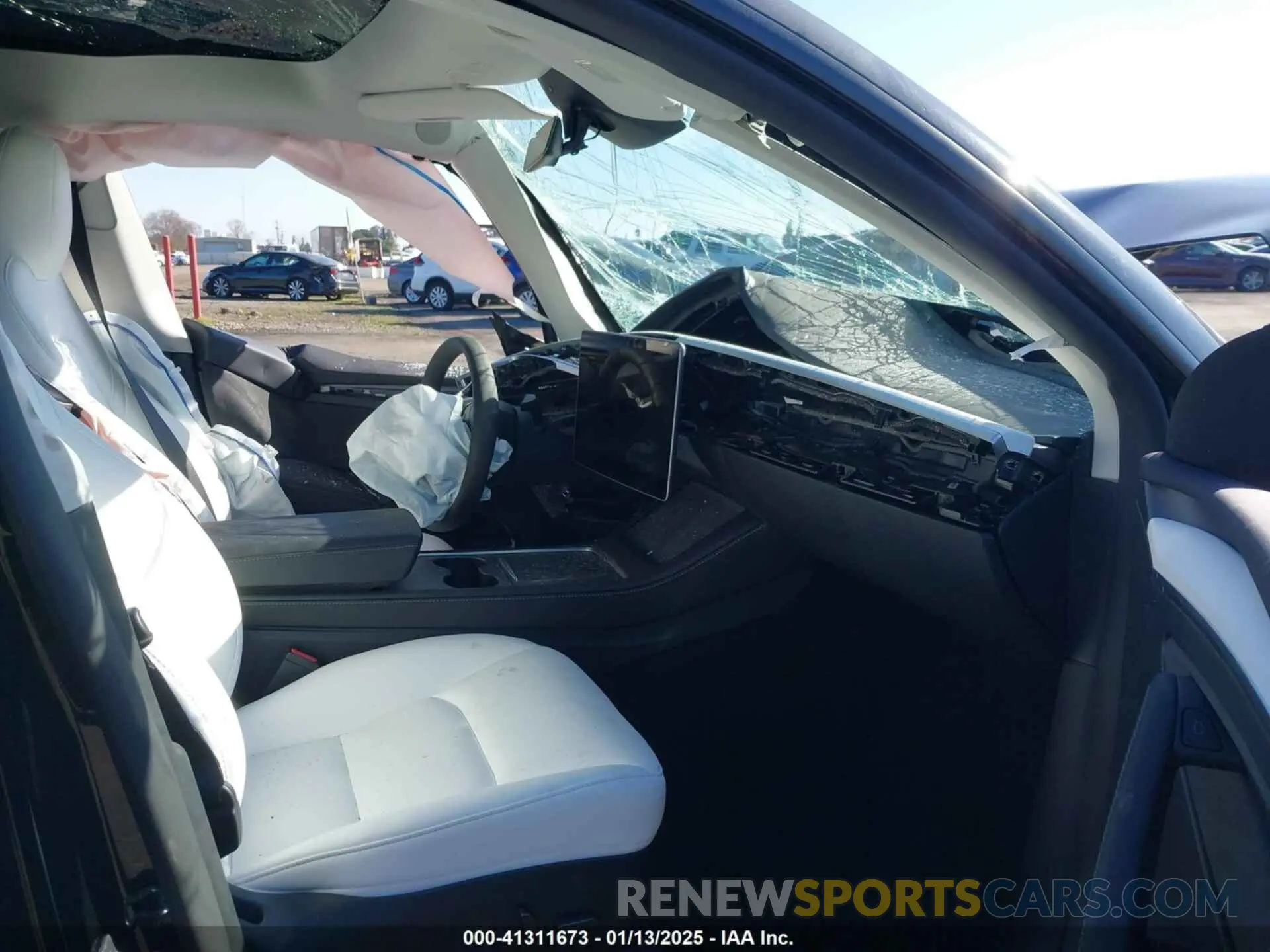 5 Photograph of a damaged car 7SAYGAEE6SF215009 TESLA MODEL Y 2025