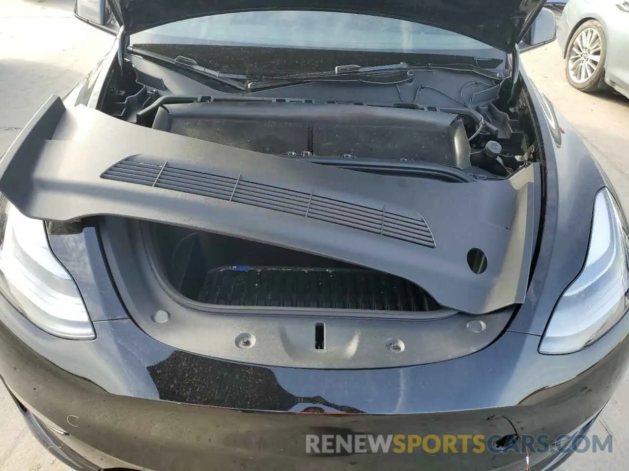 11 Фотография поврежденного автомобиля 7SAYGAEE7SF215150 TESLA MODEL Y 2025