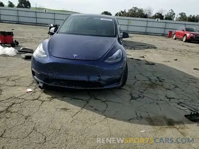 10 Фотография поврежденного автомобиля 7SAYGAEE8SF262557 TESLA MODEL Y 2025