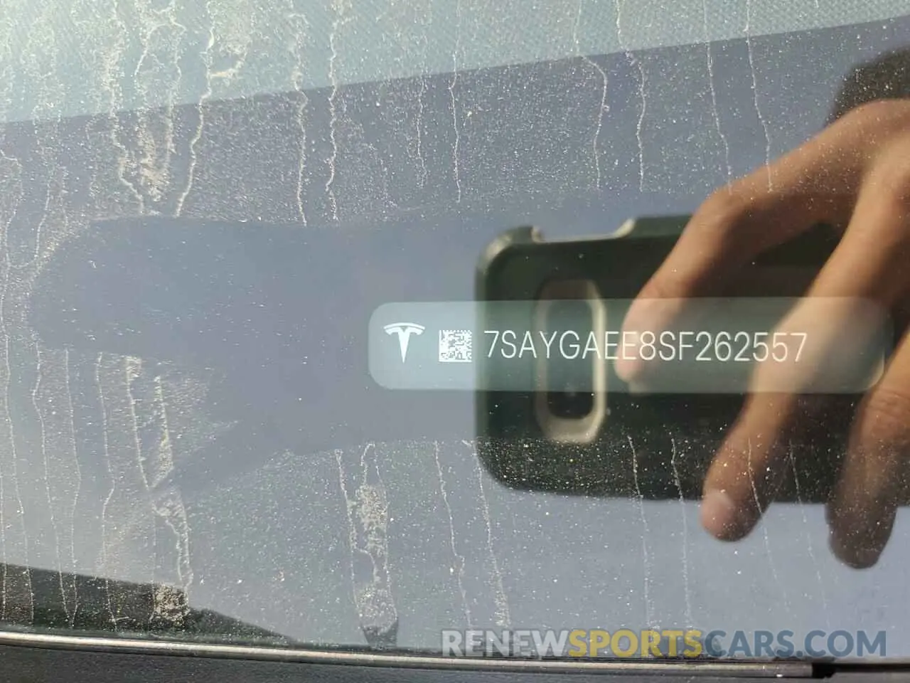 14 Фотография поврежденного автомобиля 7SAYGAEE8SF262557 TESLA MODEL Y 2025