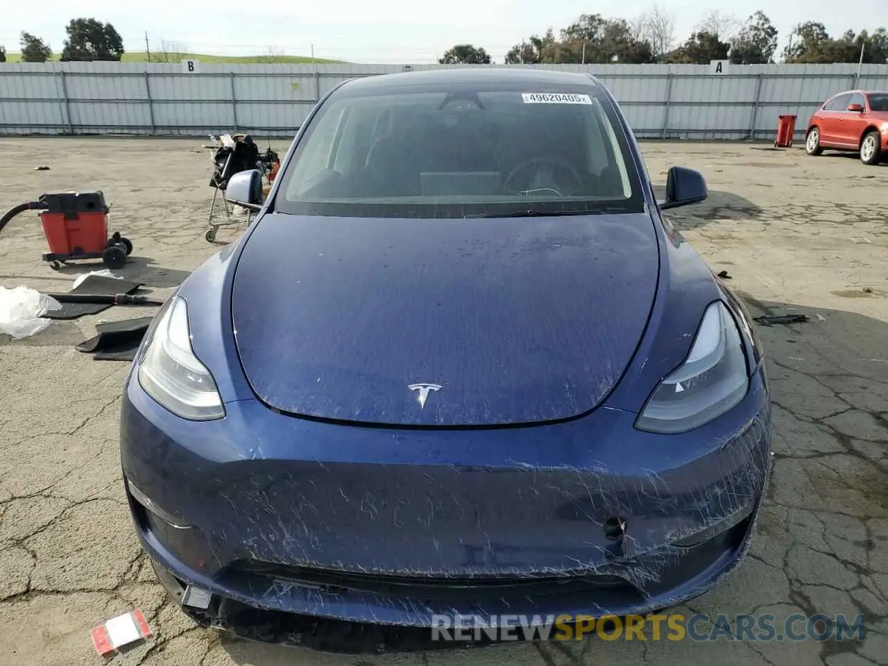 5 Фотография поврежденного автомобиля 7SAYGAEE8SF262557 TESLA MODEL Y 2025