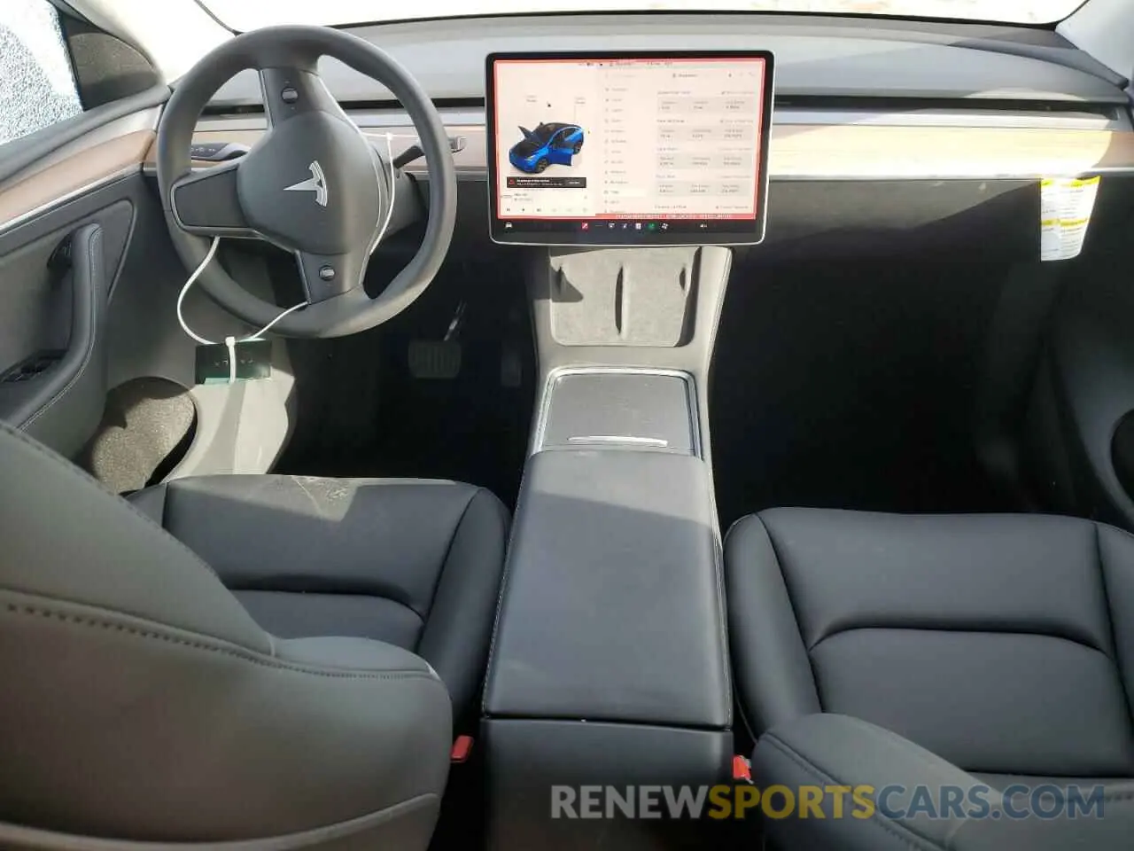 8 Фотография поврежденного автомобиля 7SAYGAEE8SF262557 TESLA MODEL Y 2025