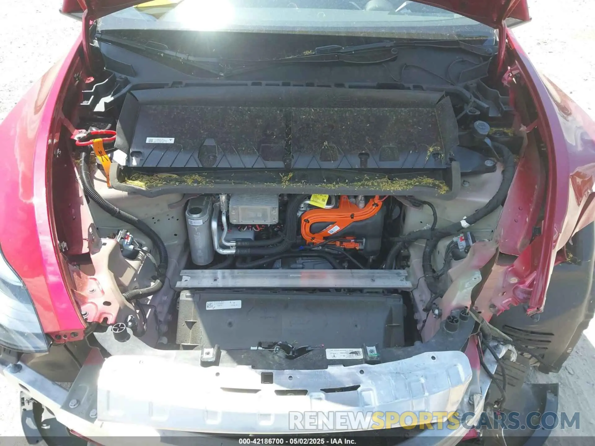 10 Photograph of a damaged car 7SAYGAEE8SF265863 TESLA MODEL Y 2025