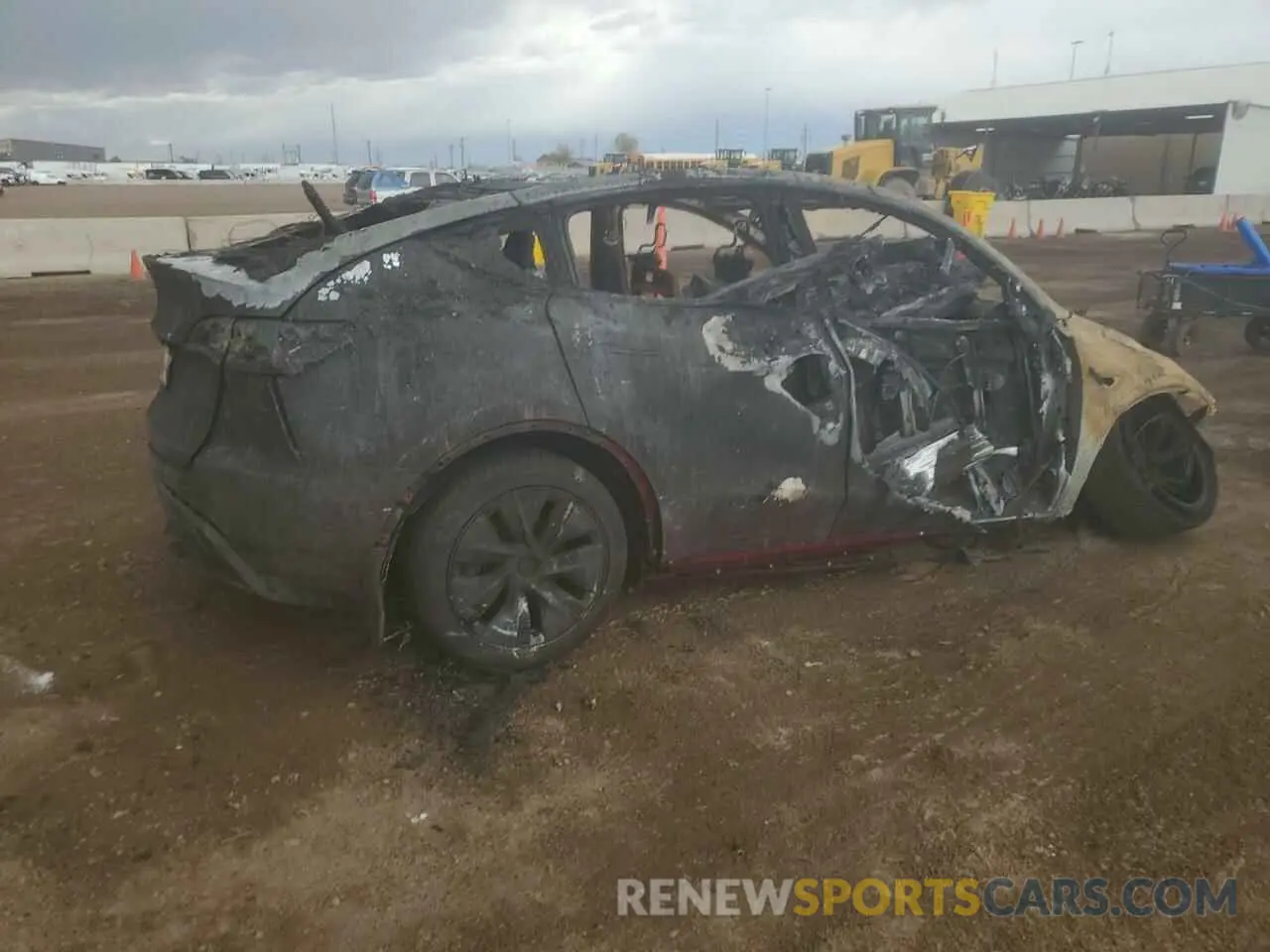 3 Photograph of a damaged car 7SAYGAEE9SF297091 TESLA MODEL Y 2025