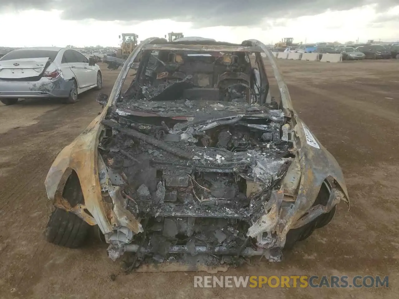 5 Photograph of a damaged car 7SAYGAEE9SF297091 TESLA MODEL Y 2025