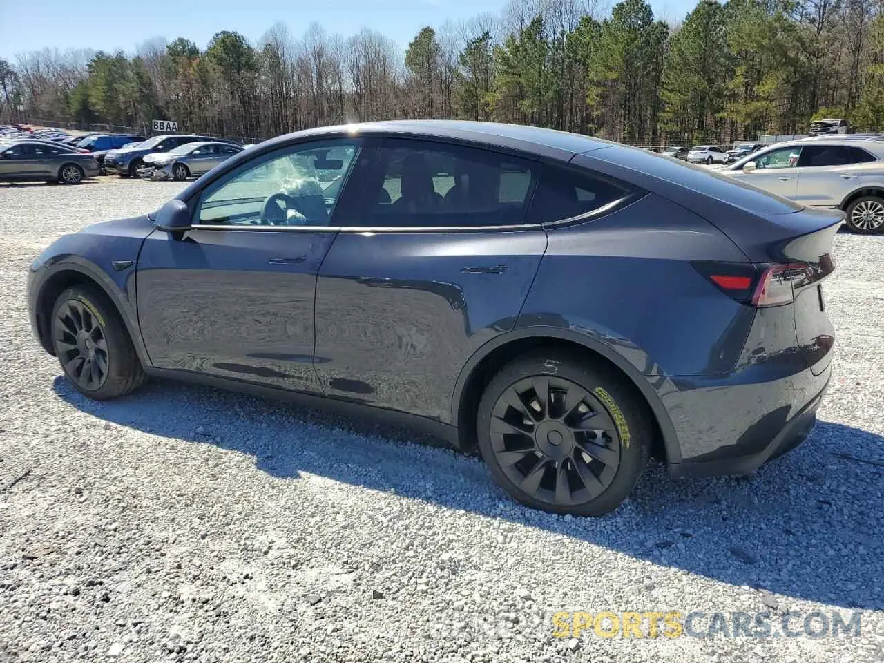 2 Photograph of a damaged car 7SAYGAEEXSF253326 TESLA MODEL Y 2025