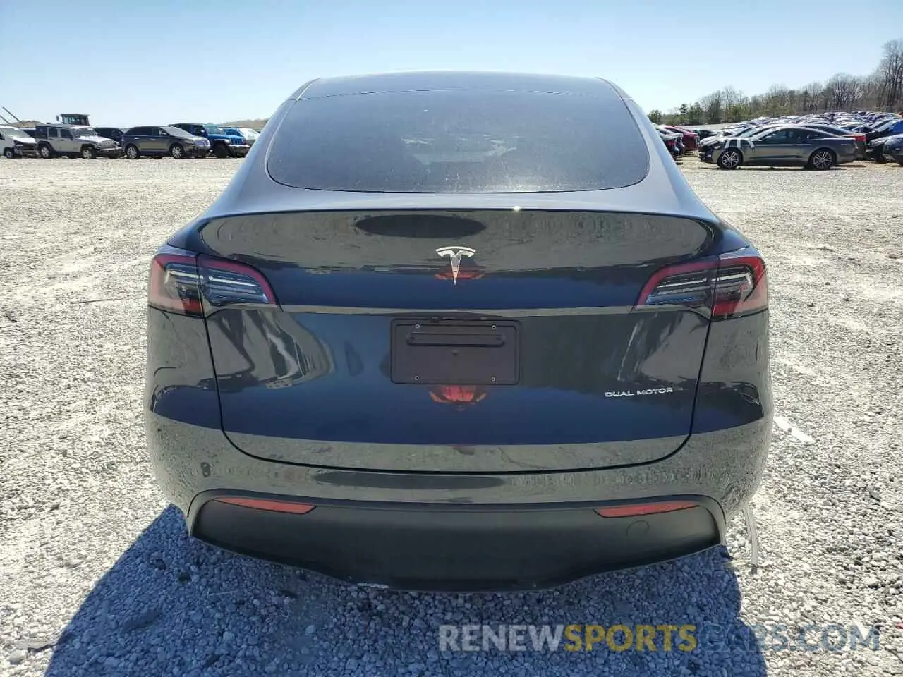 6 Photograph of a damaged car 7SAYGAEEXSF253326 TESLA MODEL Y 2025