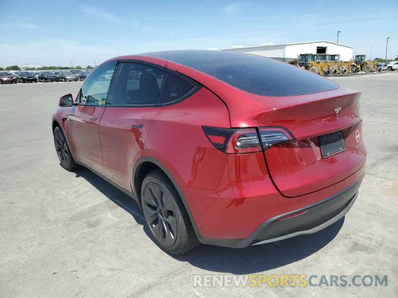 2 Photograph of a damaged car 7SAYGAEEXSF279327 TESLA MODEL Y 2025
