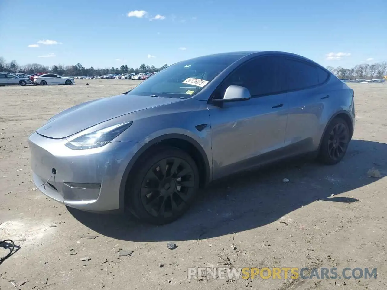 1 Фотография поврежденного автомобиля 7SAYGDED0SF247561 TESLA MODEL Y 2025