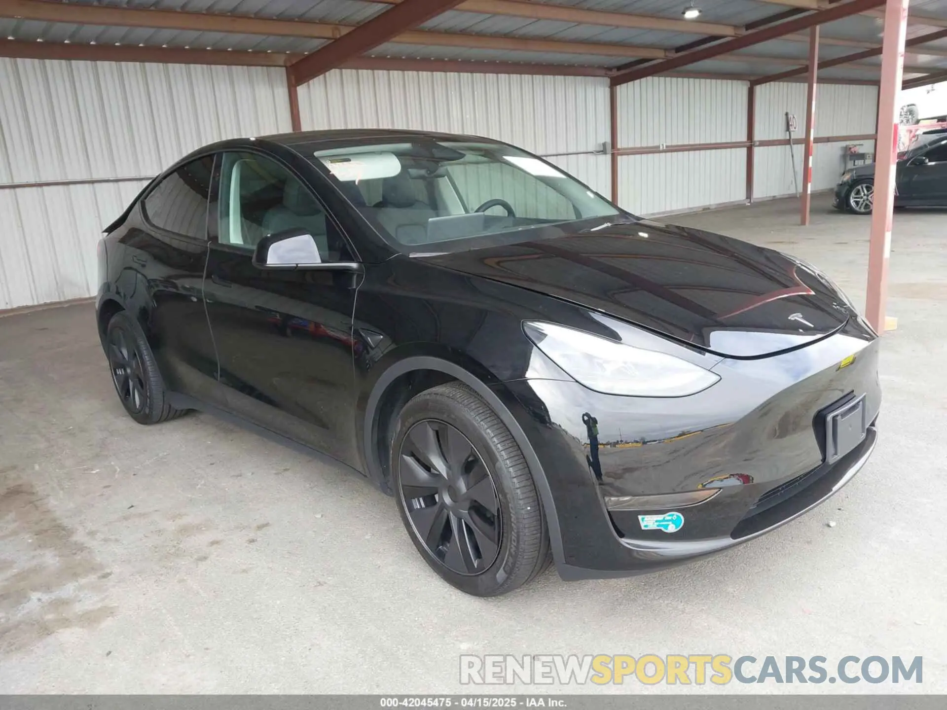 1 Photograph of a damaged car 7SAYGDED0SF251870 TESLA MODEL Y 2025