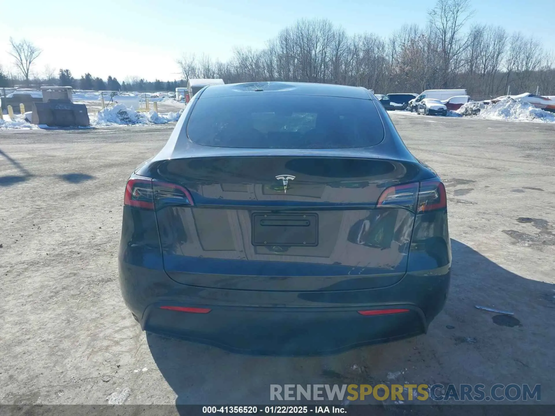16 Photograph of a damaged car 7SAYGDED0SF256230 TESLA MODEL Y 2025