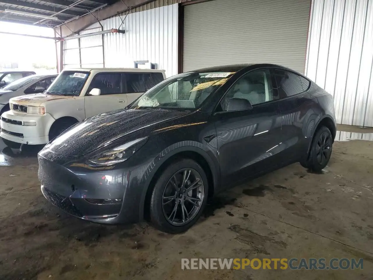 1 Фотография поврежденного автомобиля 7SAYGDED0SF262044 TESLA MODEL Y 2025