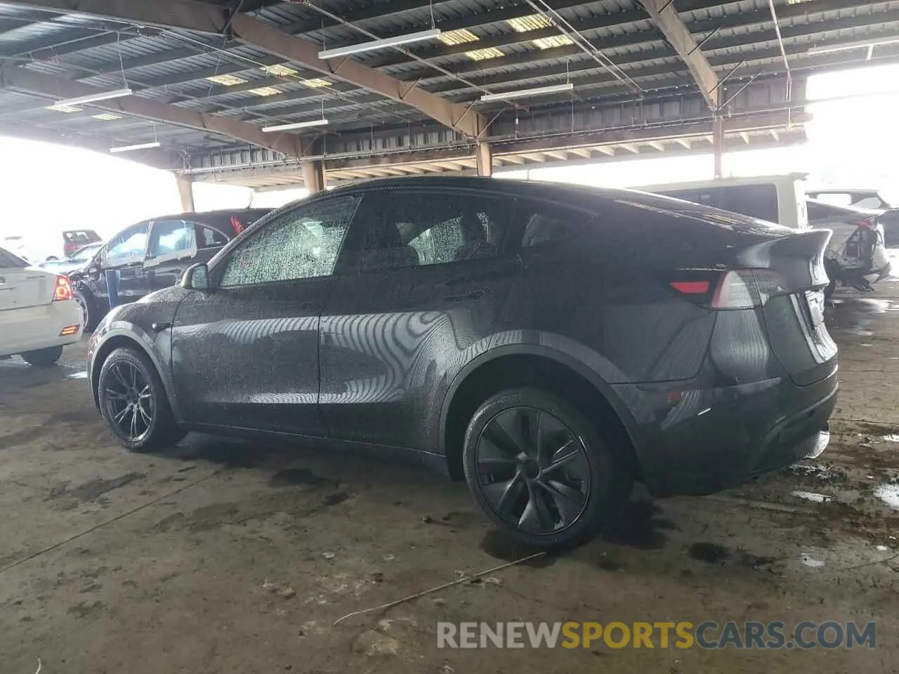 2 Фотография поврежденного автомобиля 7SAYGDED0SF262044 TESLA MODEL Y 2025