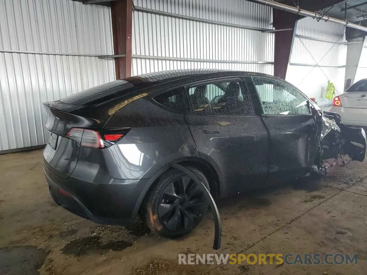 3 Фотография поврежденного автомобиля 7SAYGDED0SF262044 TESLA MODEL Y 2025
