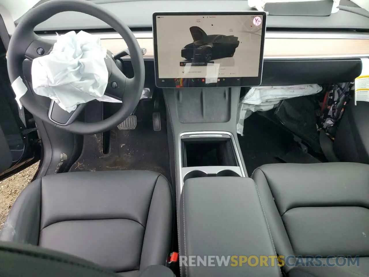 8 Фотография поврежденного автомобиля 7SAYGDED0SF262044 TESLA MODEL Y 2025