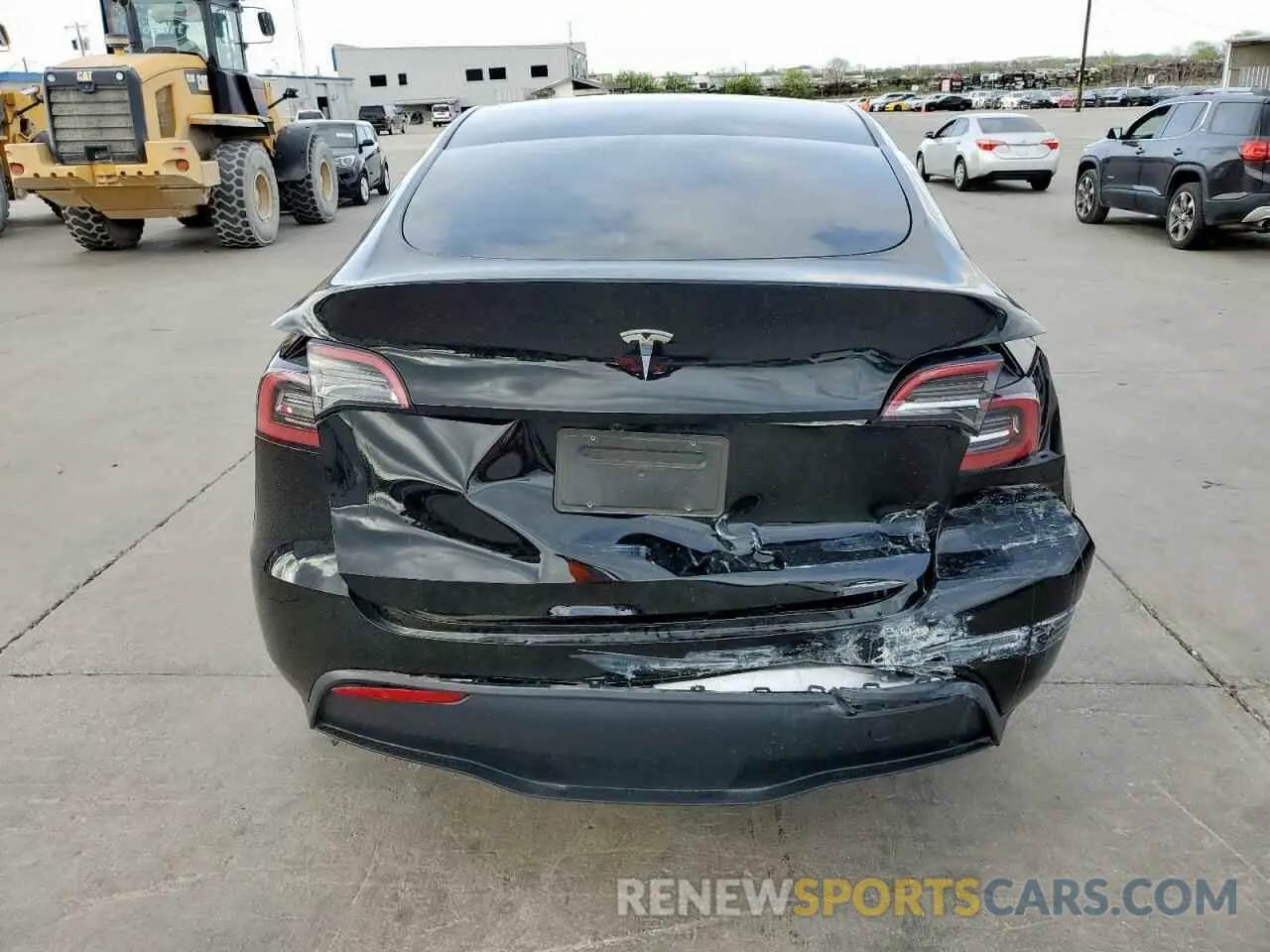 6 Фотография поврежденного автомобиля 7SAYGDED1SA358679 TESLA MODEL Y 2025