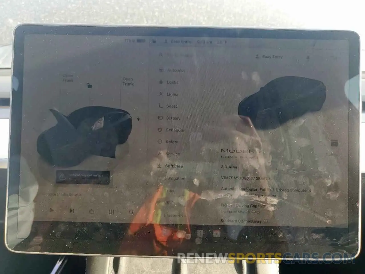 9 Фотография поврежденного автомобиля 7SAYGDED1SA358679 TESLA MODEL Y 2025