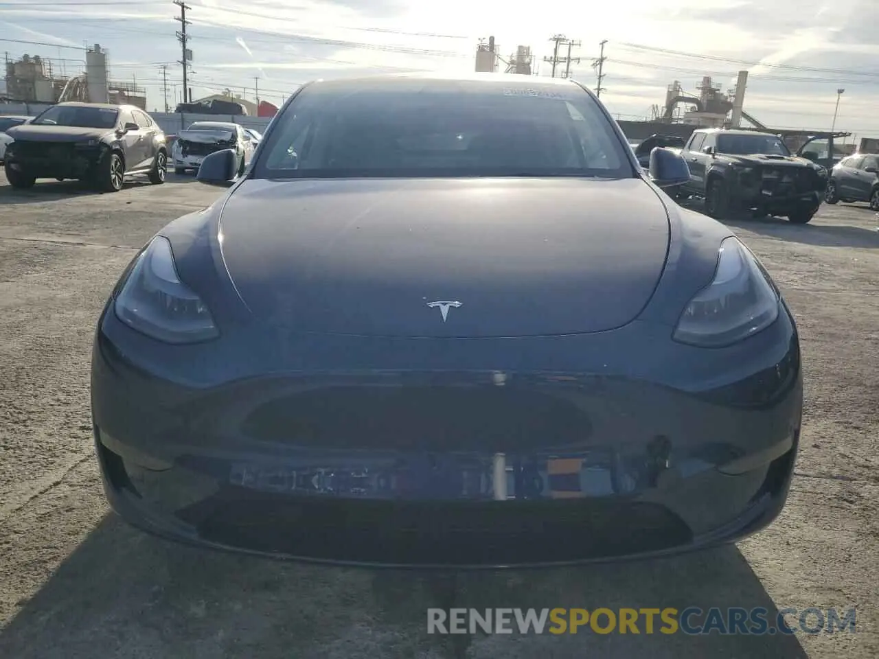 5 Фотография поврежденного автомобиля 7SAYGDED1SF235306 TESLA MODEL Y 2025