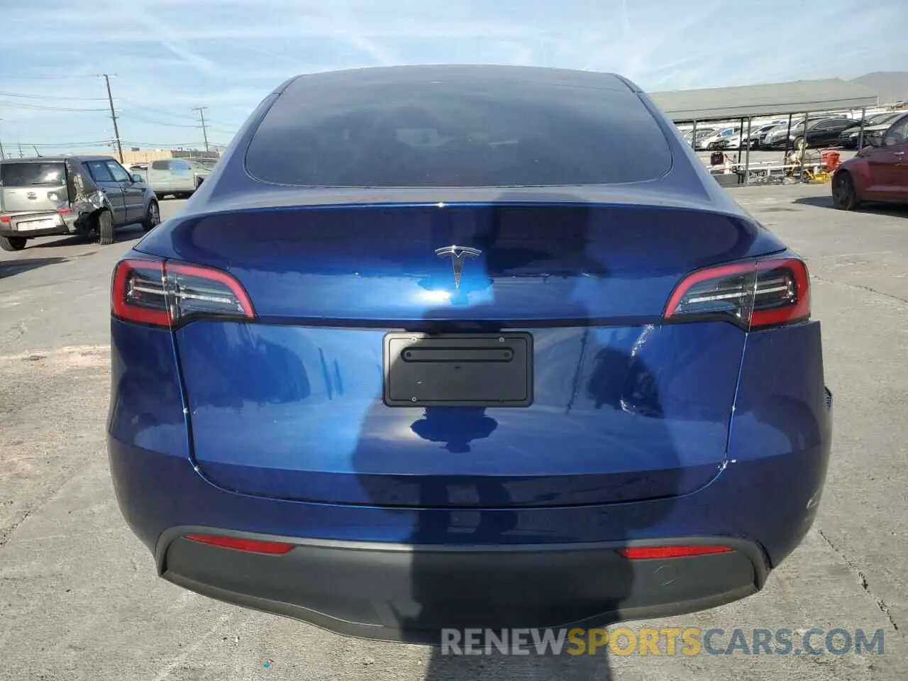 6 Фотография поврежденного автомобиля 7SAYGDED1SF235306 TESLA MODEL Y 2025