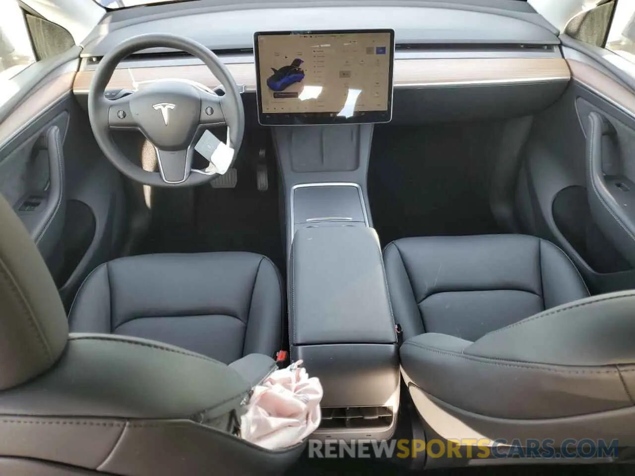 8 Фотография поврежденного автомобиля 7SAYGDED1SF235306 TESLA MODEL Y 2025