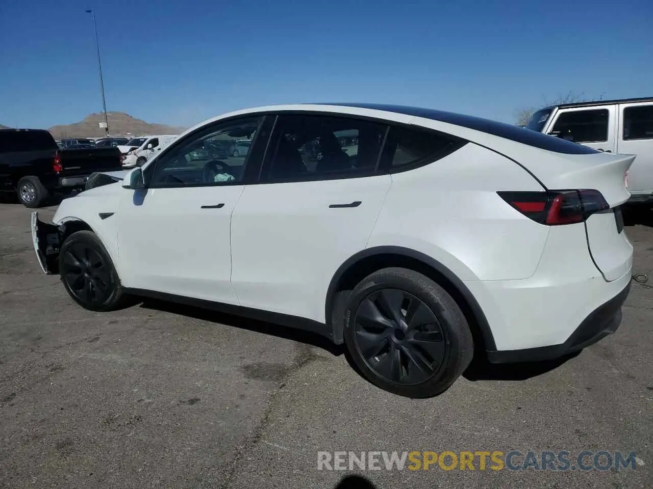 2 Фотография поврежденного автомобиля 7SAYGDED2SA373756 TESLA MODEL Y 2025