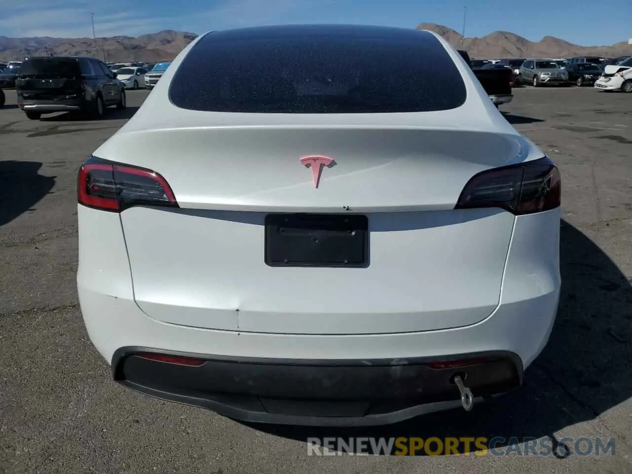 6 Фотография поврежденного автомобиля 7SAYGDED2SA373756 TESLA MODEL Y 2025