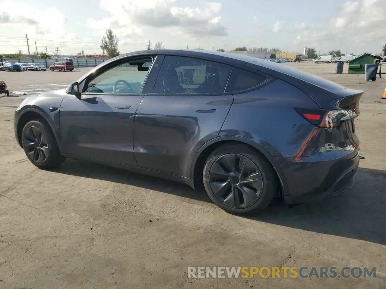 2 Photograph of a damaged car 7SAYGDED2SA374423 TESLA MODEL Y 2025