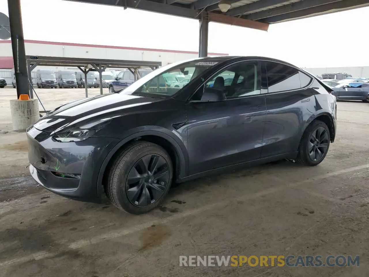 1 Photograph of a damaged car 7SAYGDED2SF234388 TESLA MODEL Y 2025