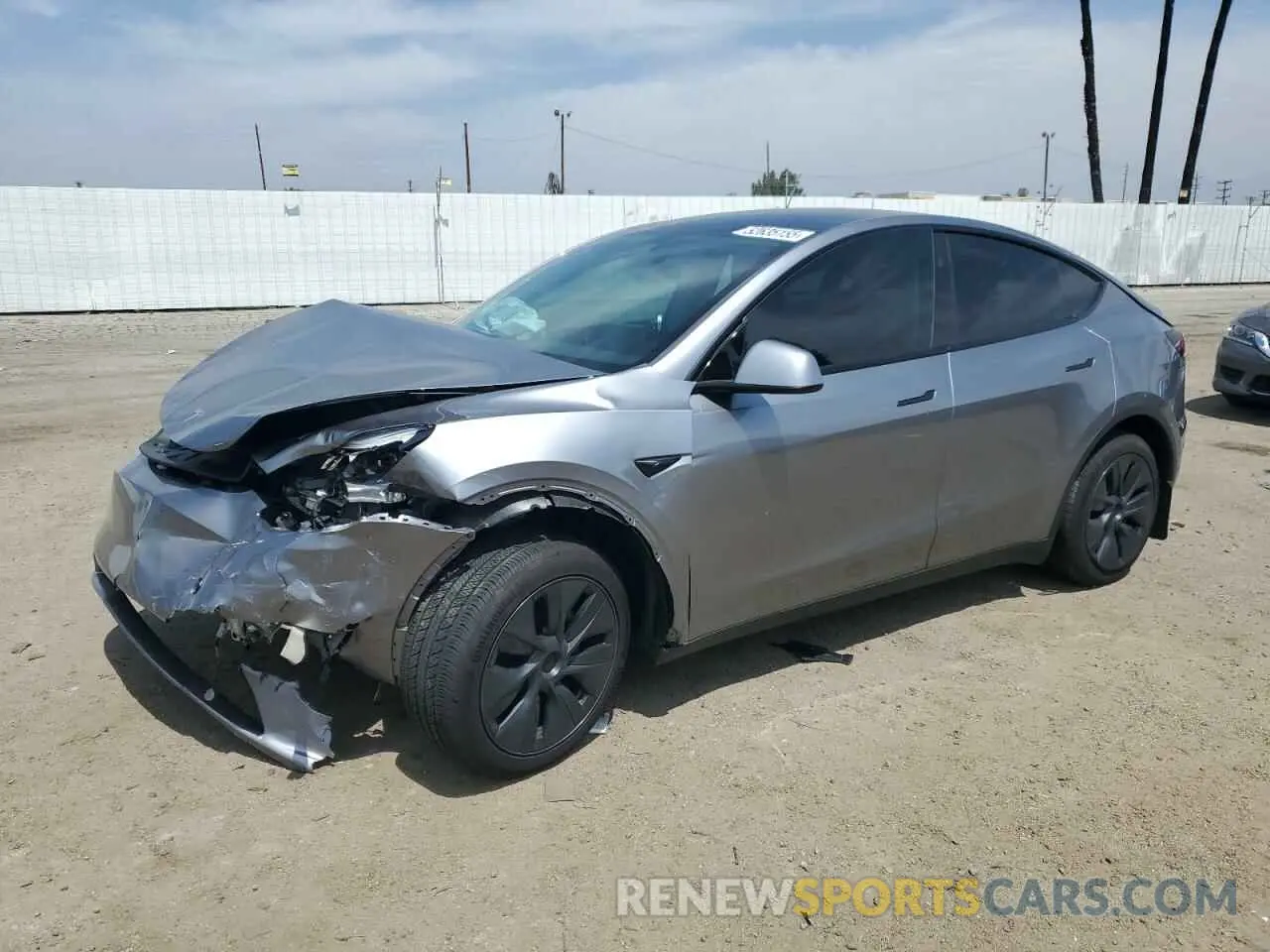 1 Фотография поврежденного автомобиля 7SAYGDED2SF239140 TESLA MODEL Y 2025