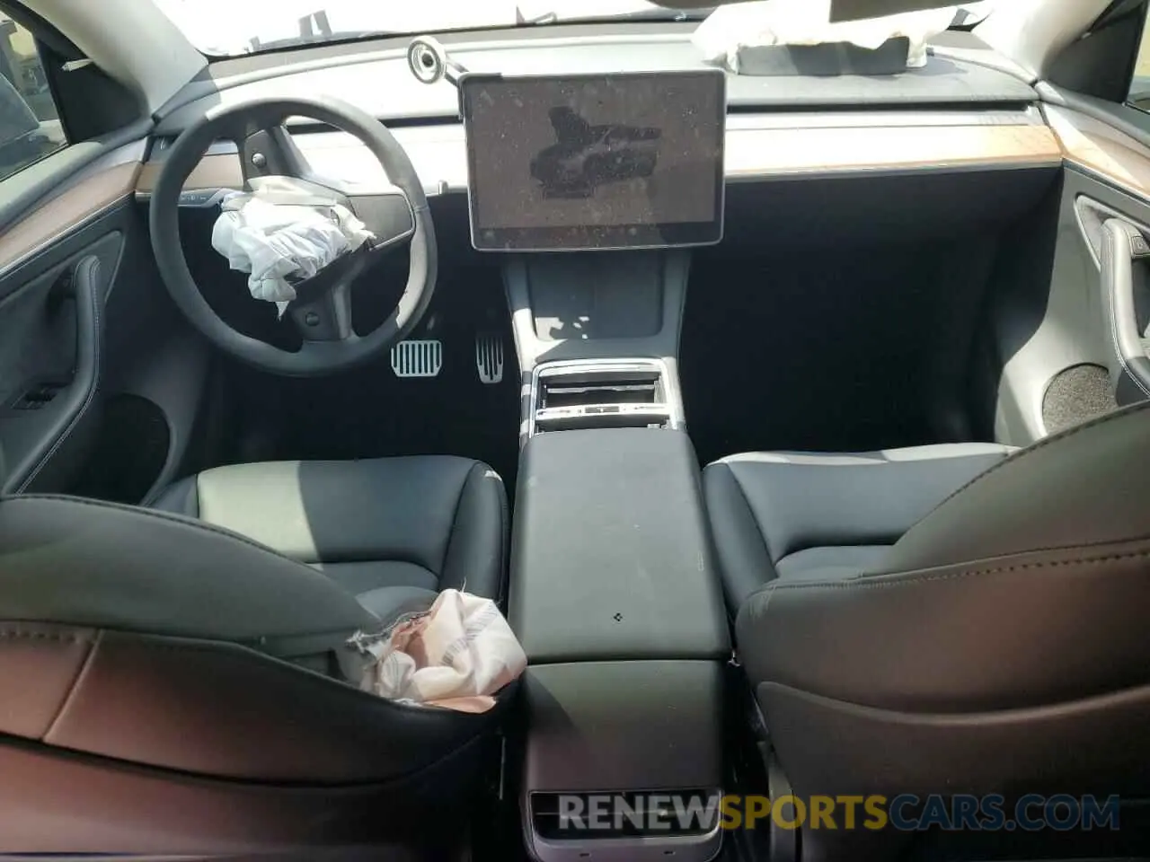 8 Фотография поврежденного автомобиля 7SAYGDED2SF239140 TESLA MODEL Y 2025