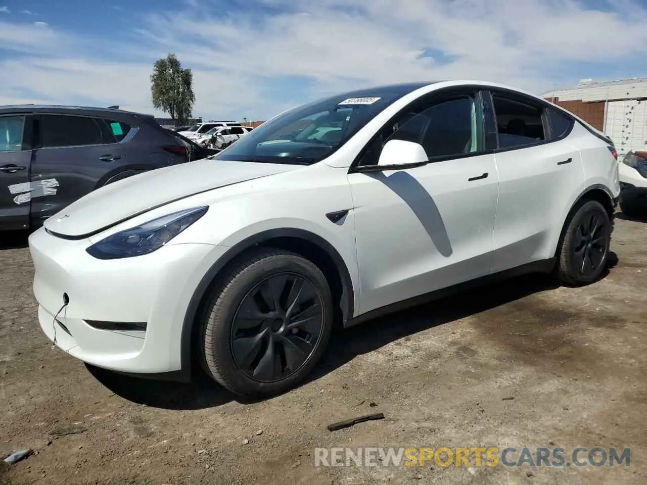 1 Фотография поврежденного автомобиля 7SAYGDED2SF258139 TESLA MODEL Y 2025