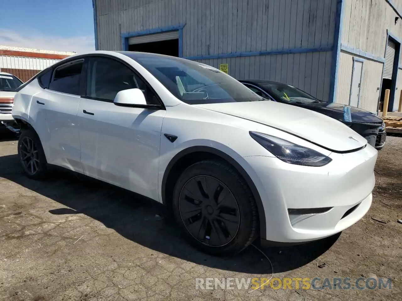 4 Фотография поврежденного автомобиля 7SAYGDED2SF258139 TESLA MODEL Y 2025