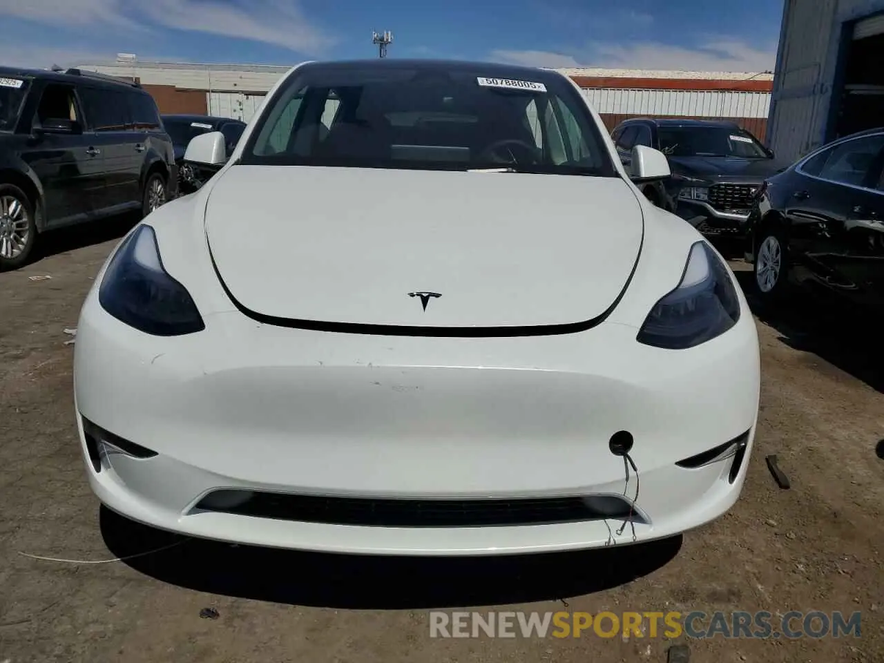 5 Фотография поврежденного автомобиля 7SAYGDED2SF258139 TESLA MODEL Y 2025
