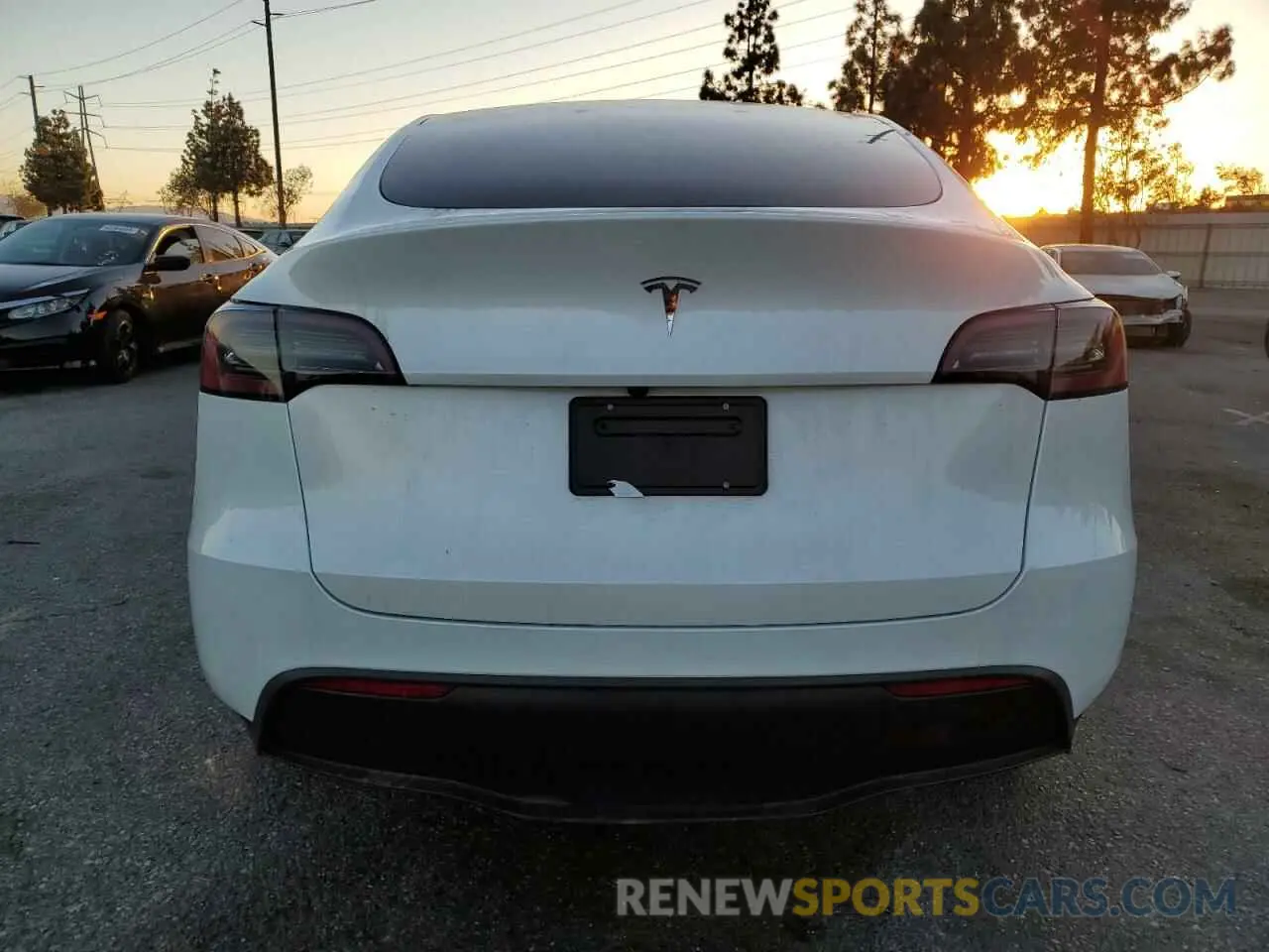 6 Фотография поврежденного автомобиля 7SAYGDED3SF222525 TESLA MODEL Y 2025