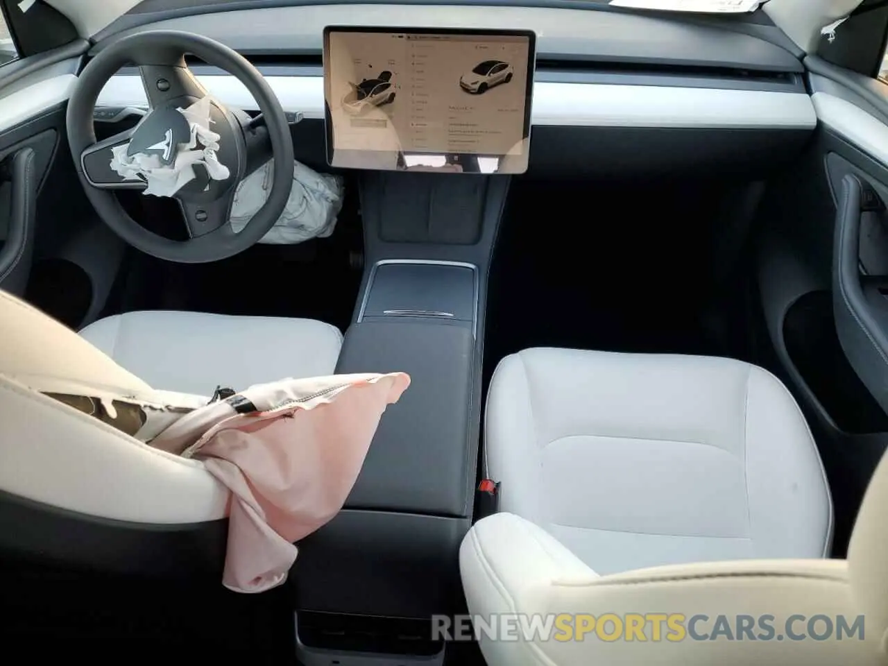 8 Фотография поврежденного автомобиля 7SAYGDED3SF222525 TESLA MODEL Y 2025